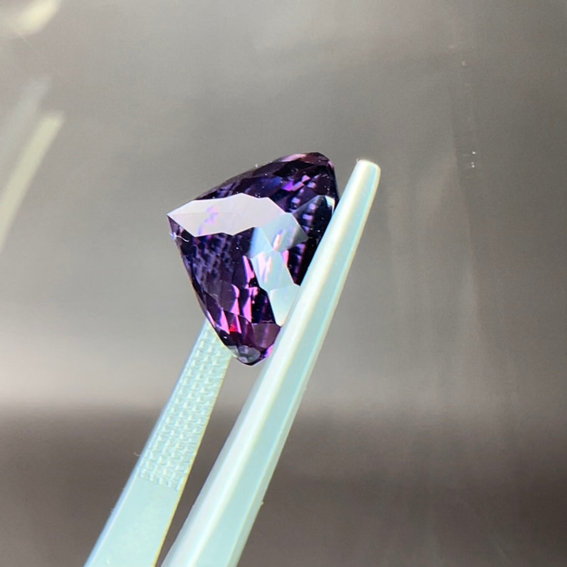 6ct Natural Round Brilliant Purple Amethyst Gemstone 12mm Loose